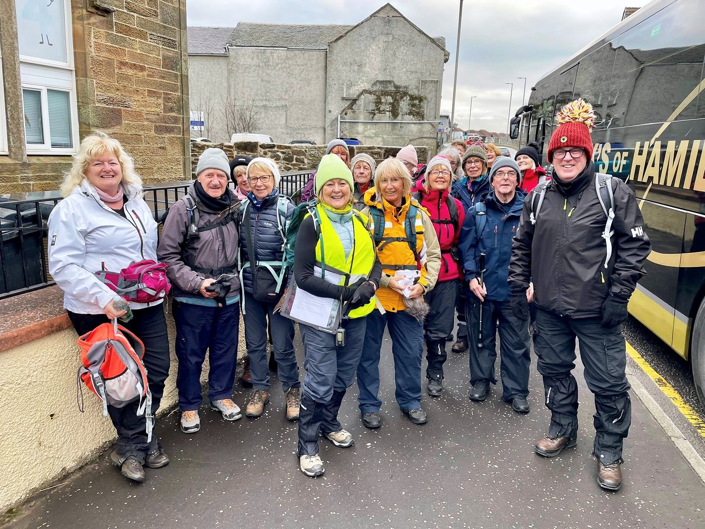St Leonards Ramblers East Kilbride - Saltcoats Photo 1.